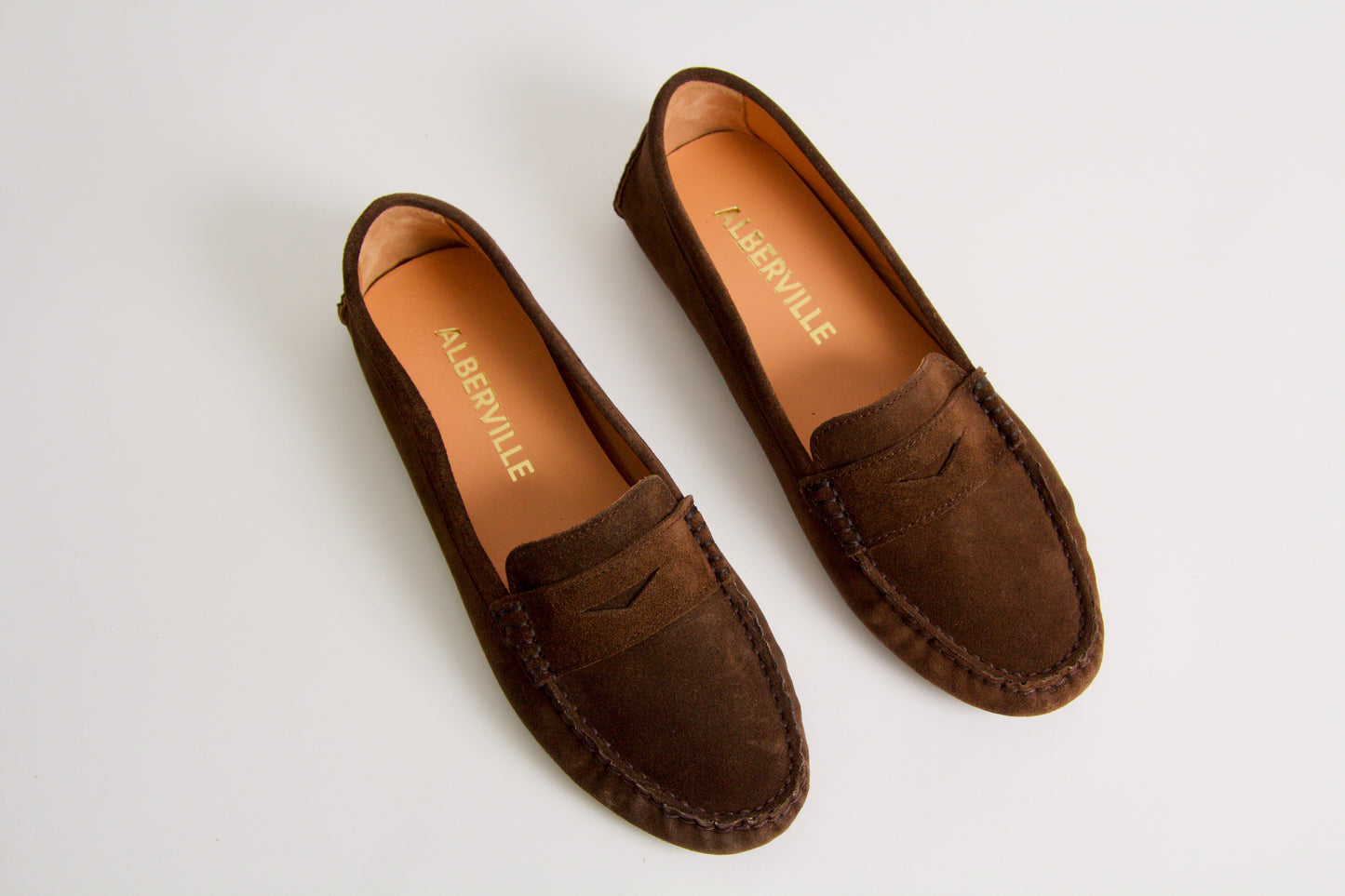 Rosemary Darkbrown Suede Moccasin