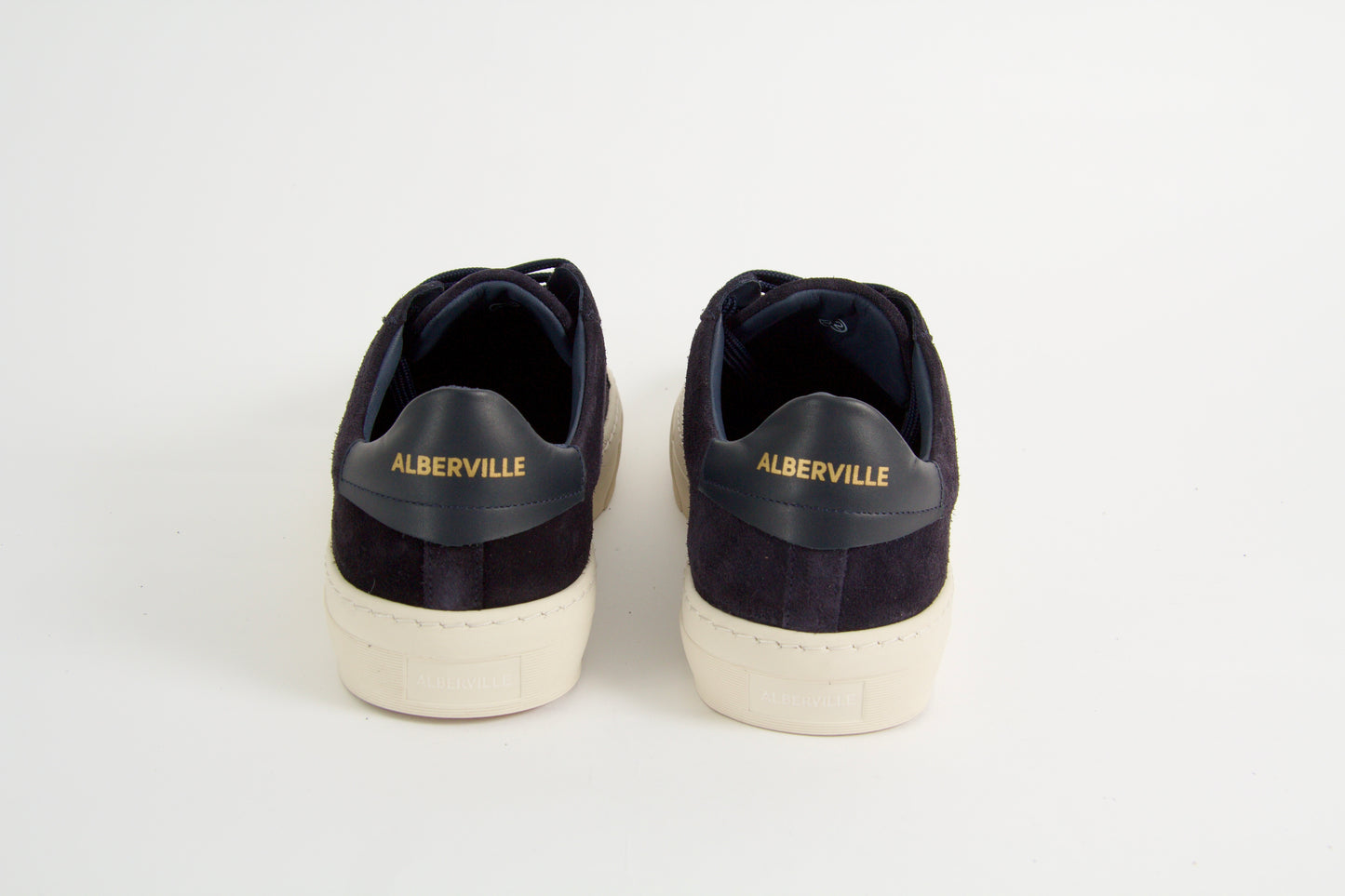 Wille Sneakers Marinblå Mocka