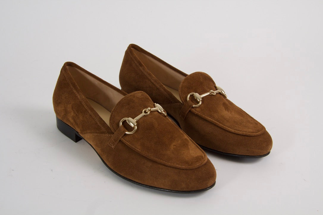 Royal Brown Suede Loafers