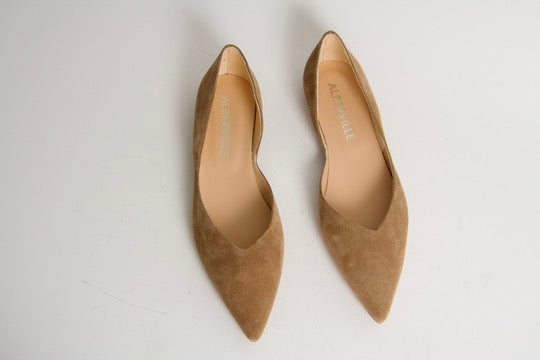 Tabitha Ballerina i Nougatbrun mocka