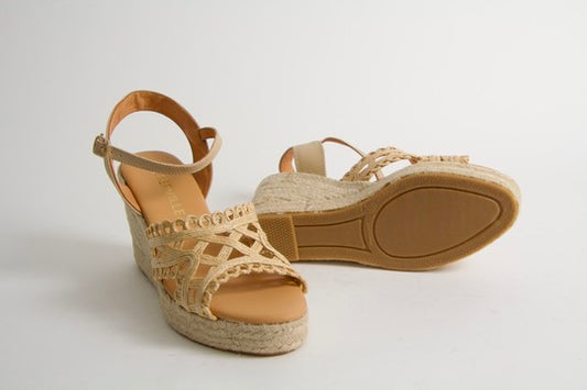 Viveca Natural Wedge Espadrilles