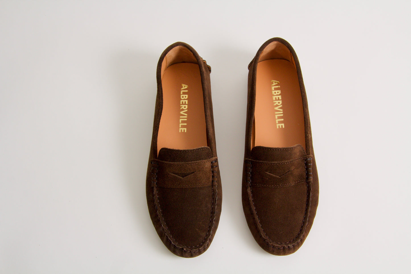 Rosemary Darkbrown Suede Moccasin