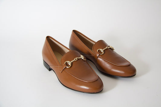 Royal Cognac Leather Loafers