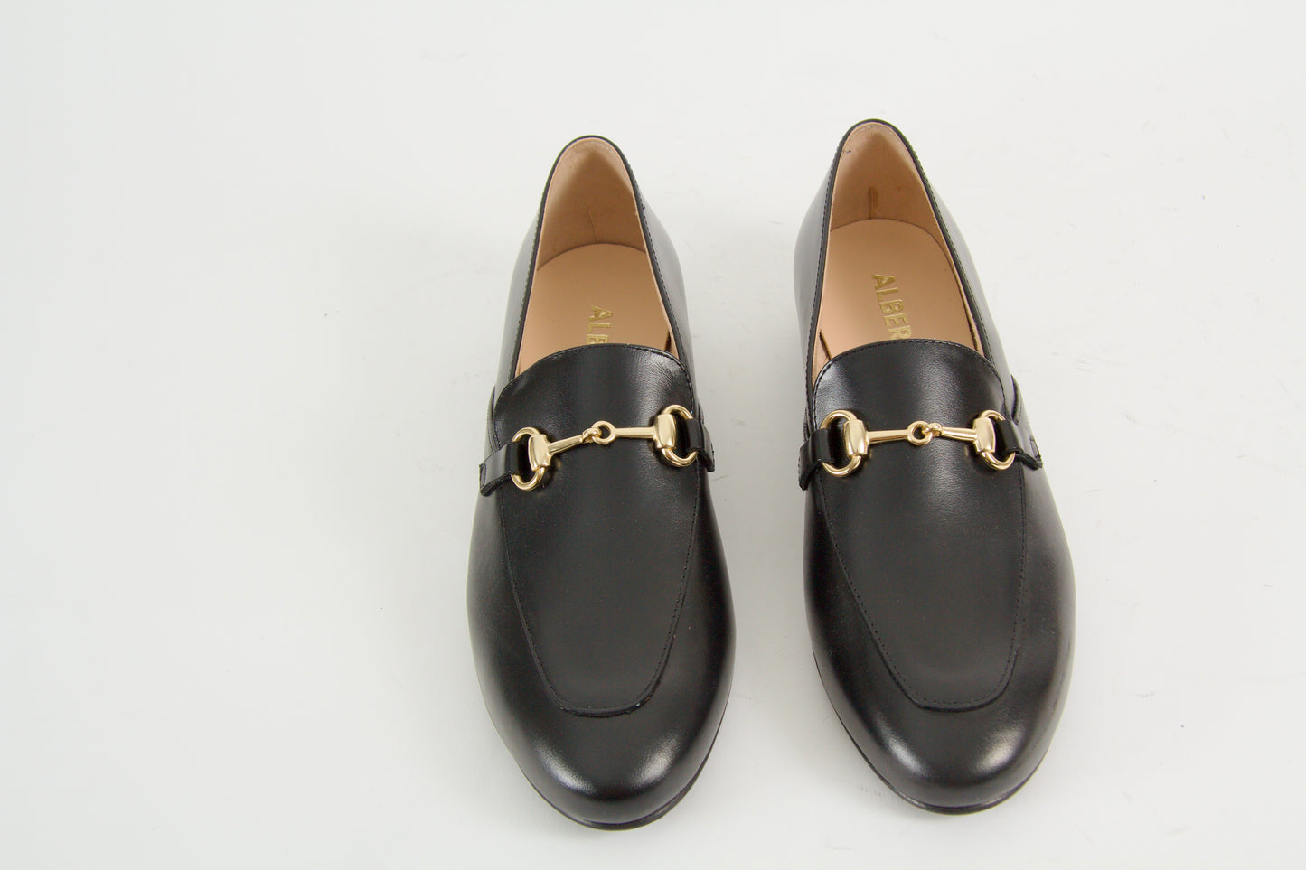 Olympia Black Loafers