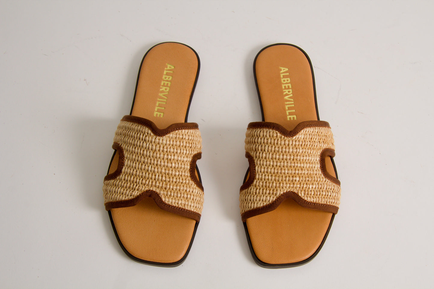Marilyn Natural Rafia Sandals