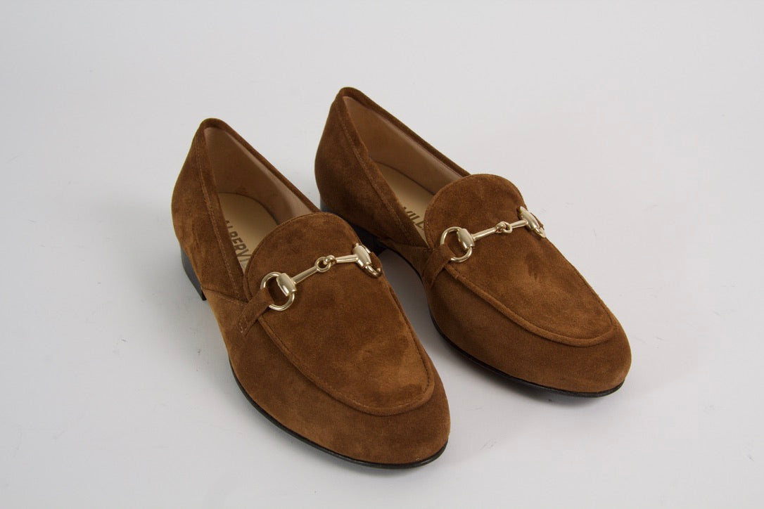 Royal Brown Suede Loafers