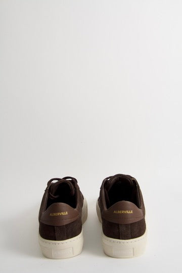 Wilde Dark Brown Suede Sneakers