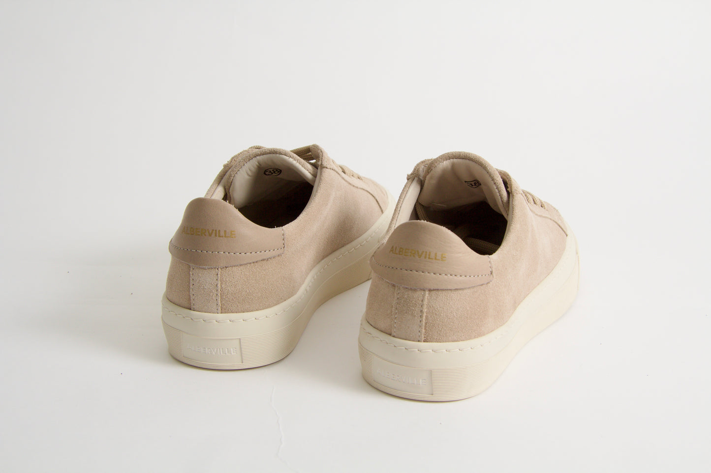 Wilde Sneakers Sandbeige Mocka