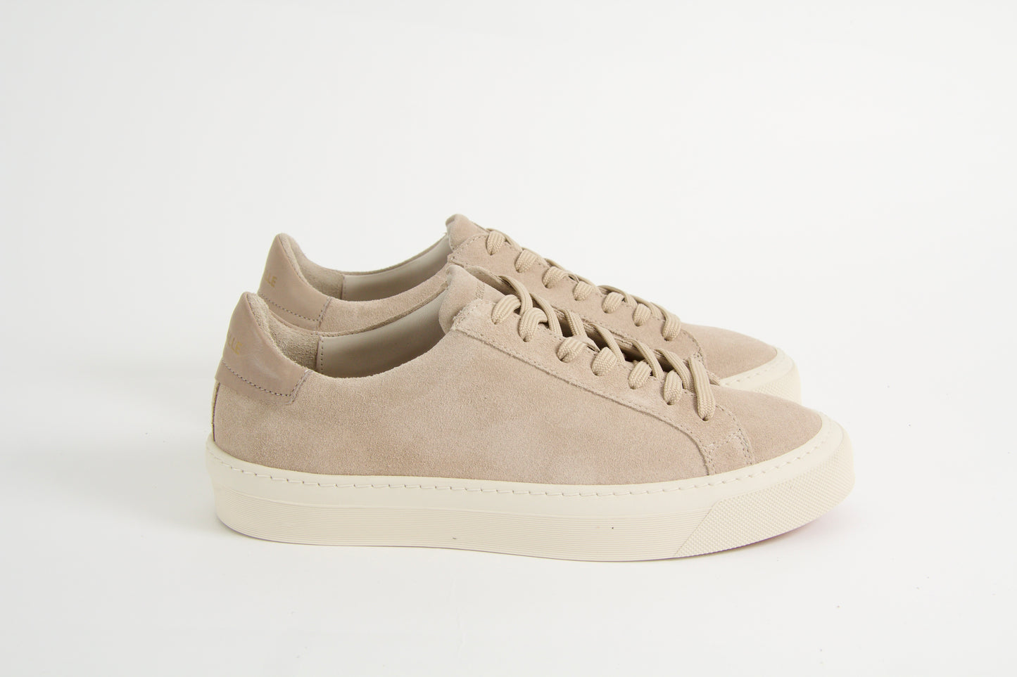 Wille Sneakers Sandbeige Mocka