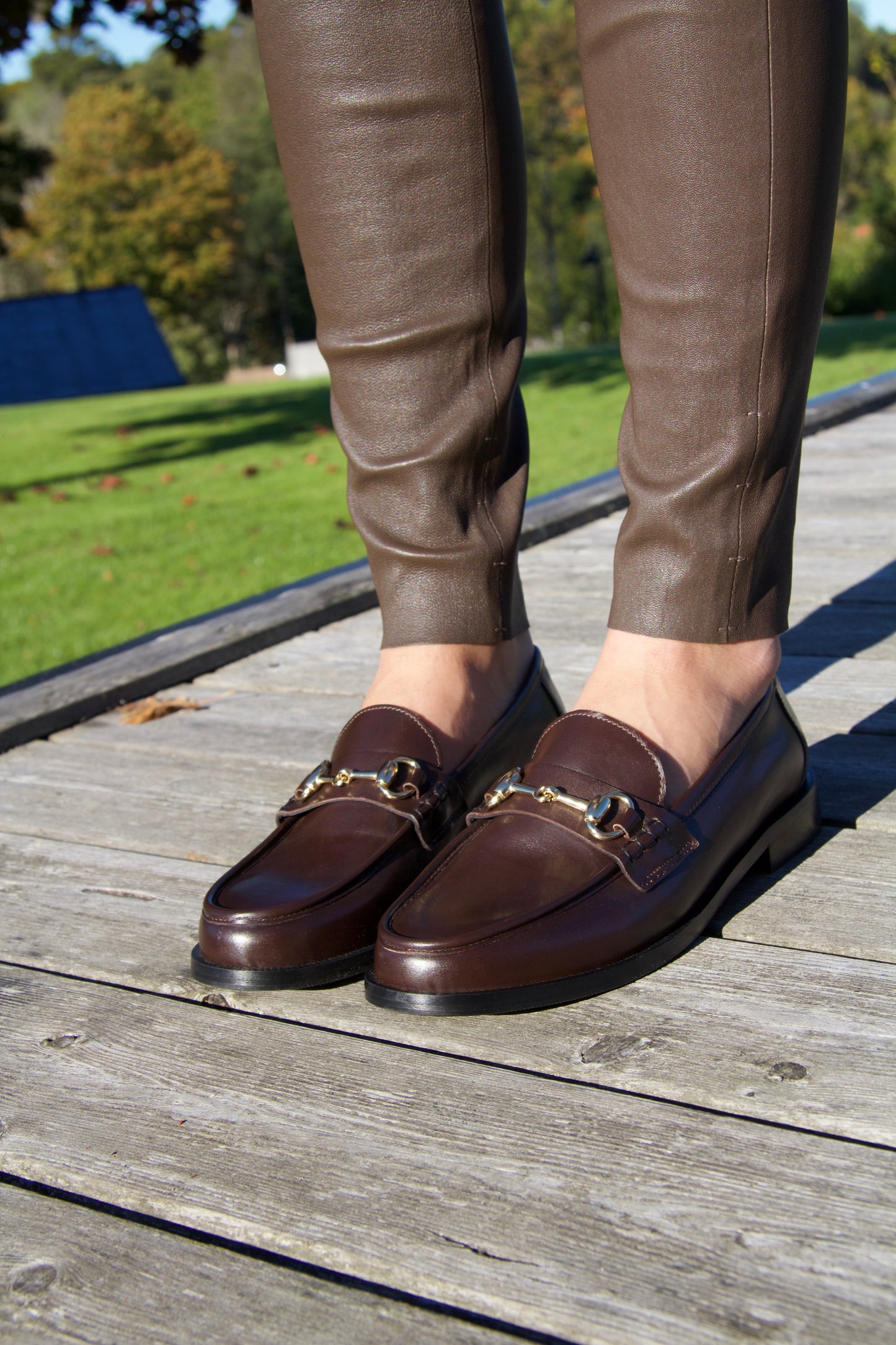 Wally Dark Brown Loafers