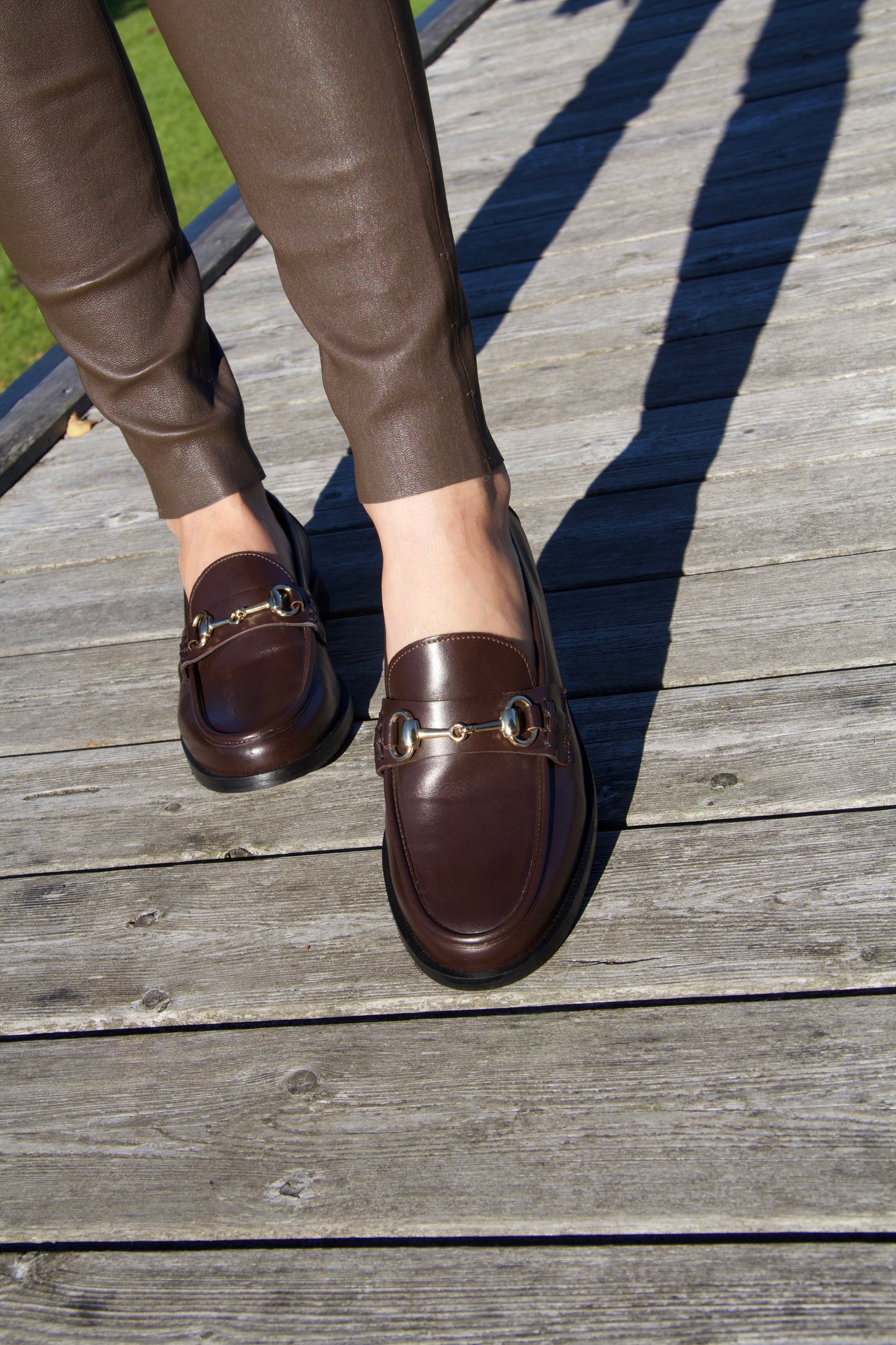 Wally Dark Brown Loafers