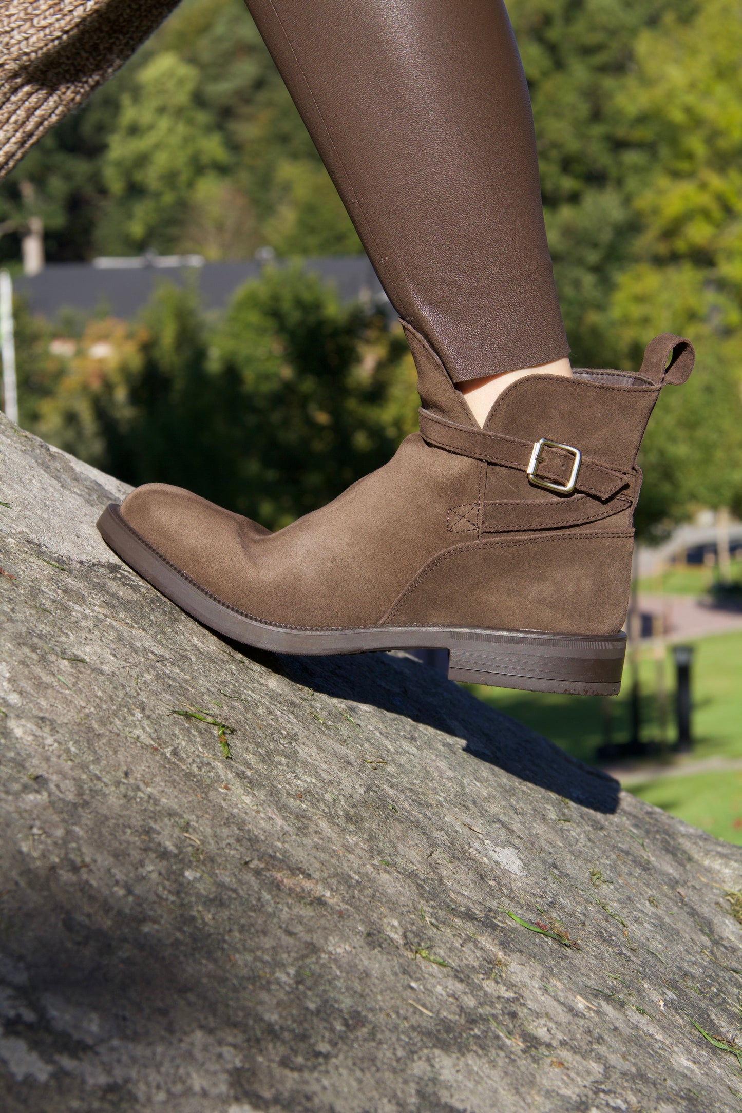 Ultra Dark Brown Jodhpur Boots