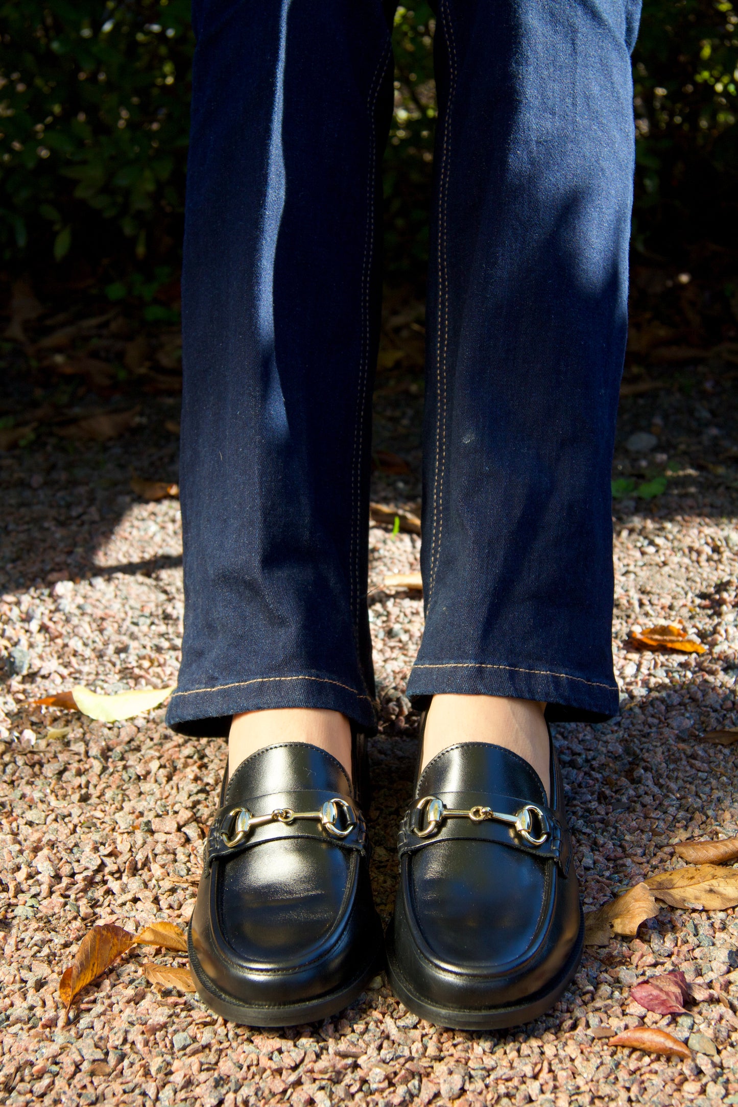Wally Black Loafers