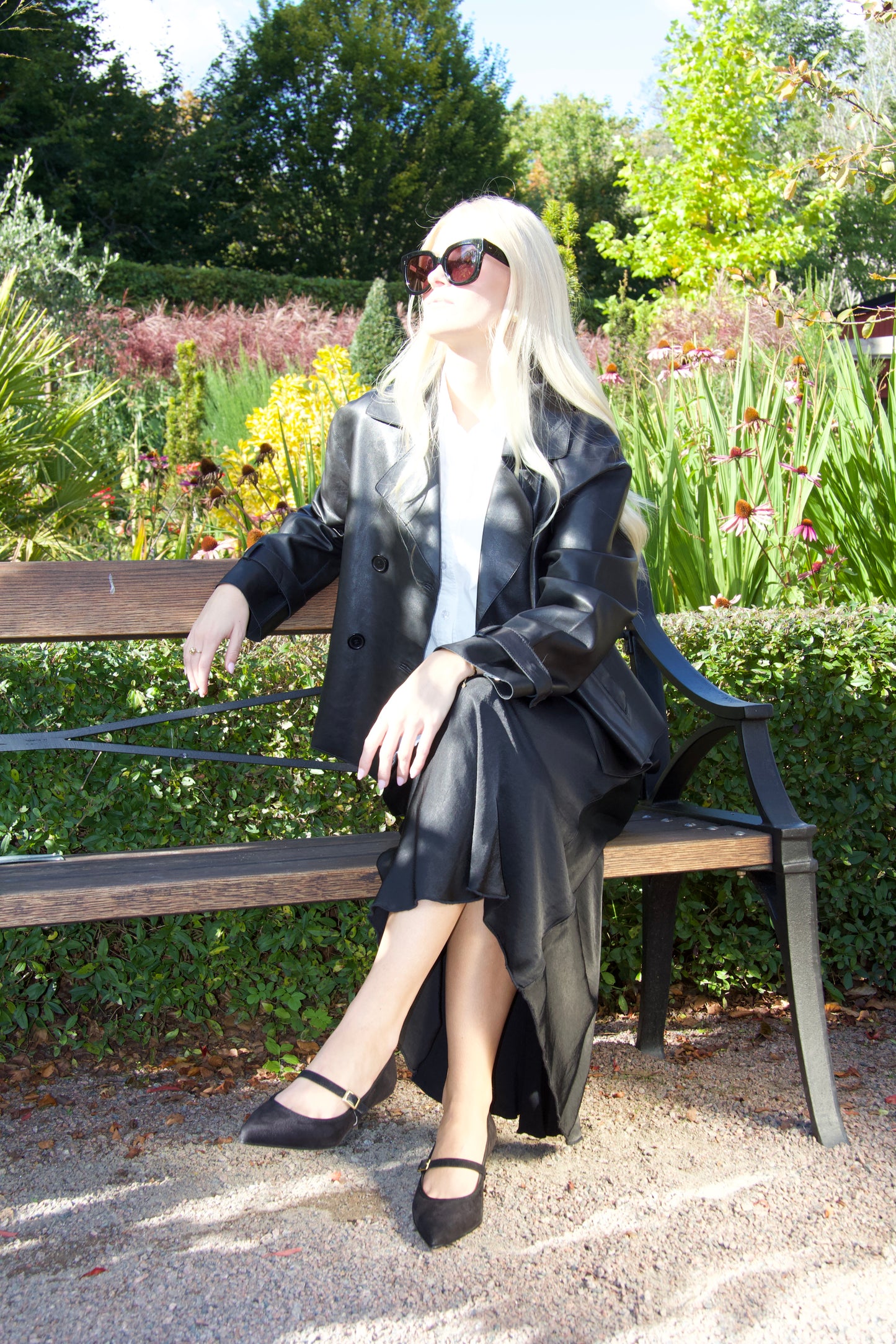Wilma Black Ballerina Shoes