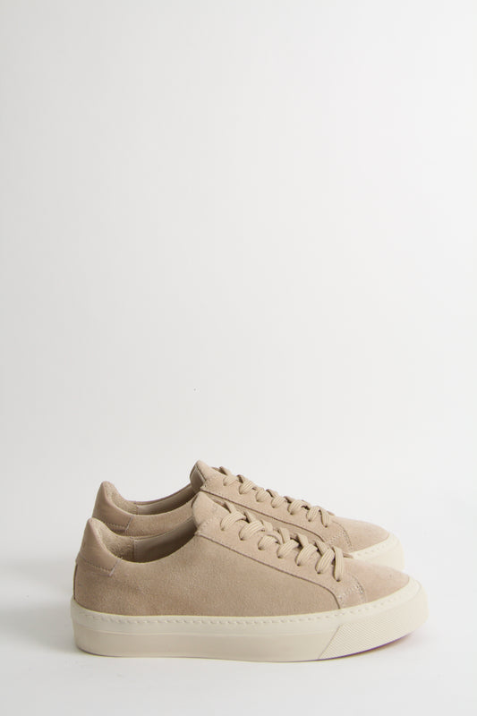 Wilde Sand Beige Suede Sneakers