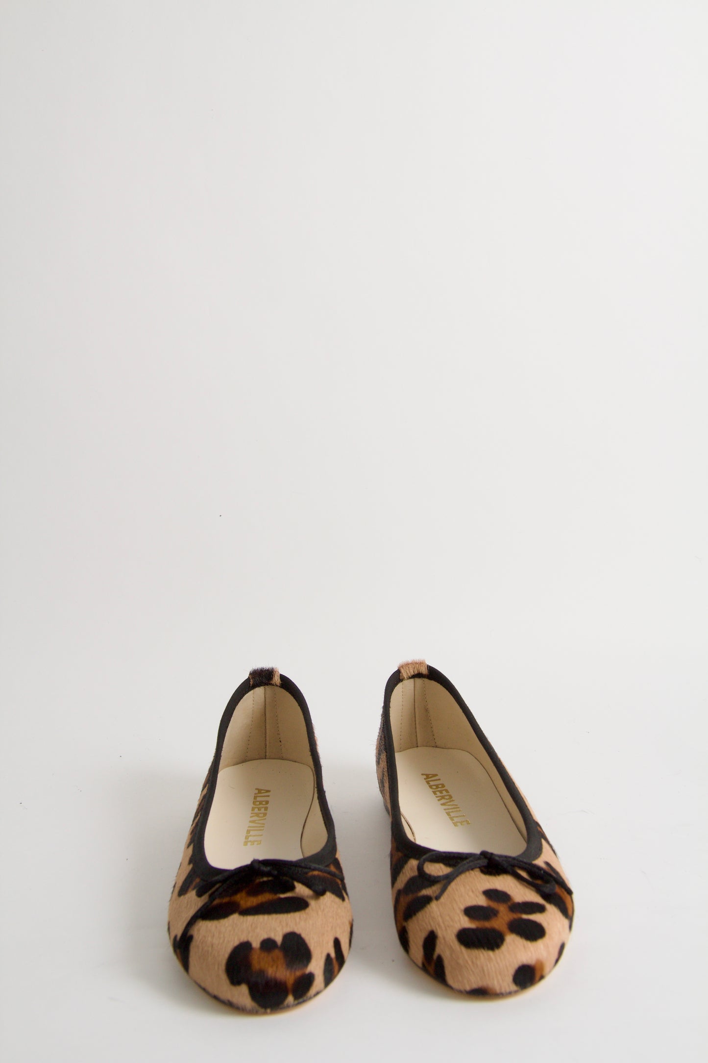 Vanessa Leopard Ballerina Shoes