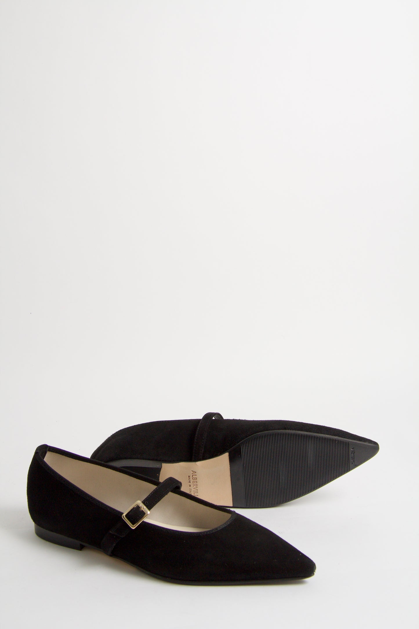 Wilma Black Ballerina Shoes