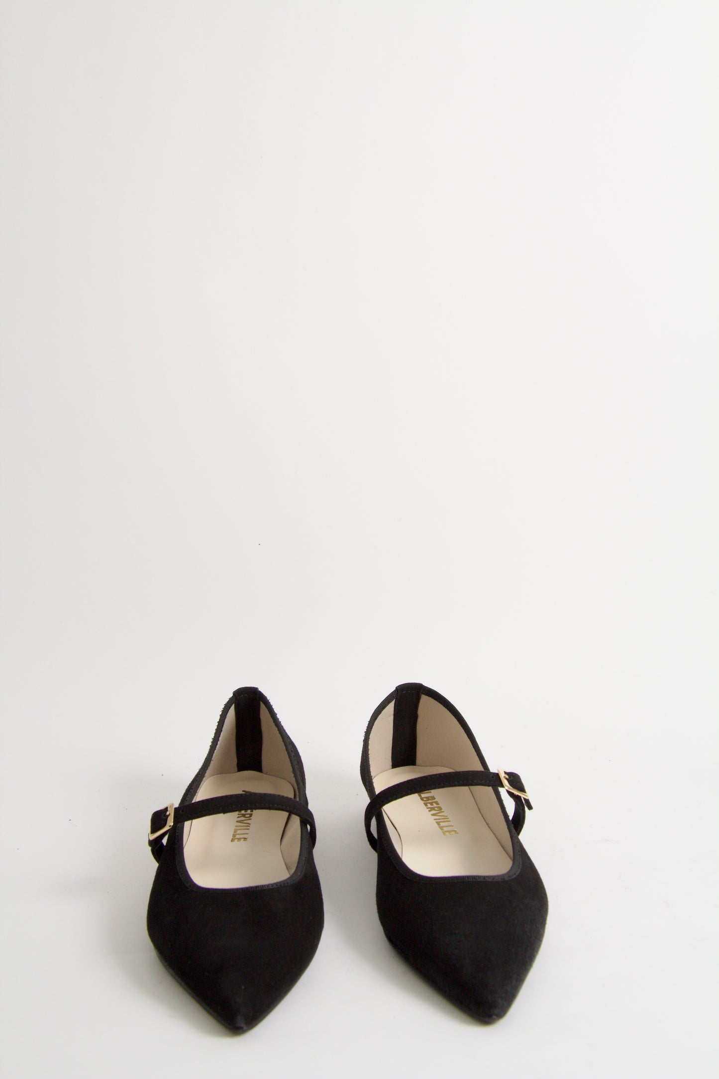 Wilma Black Ballerina Shoes