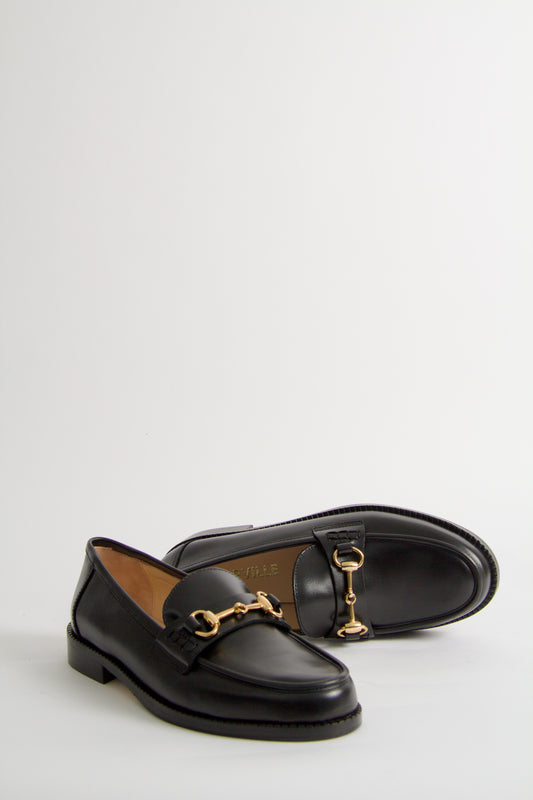 Wally Black Loafers