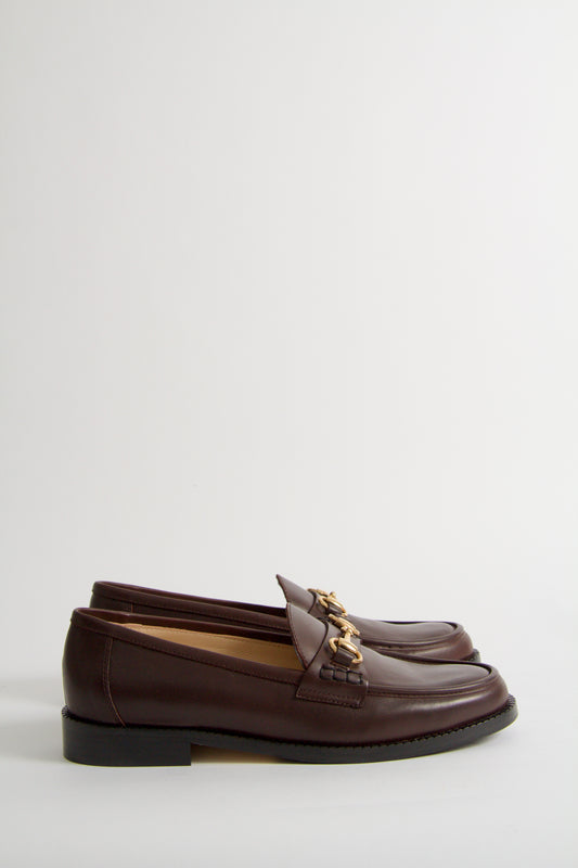 Wally Dark Brown Loafers