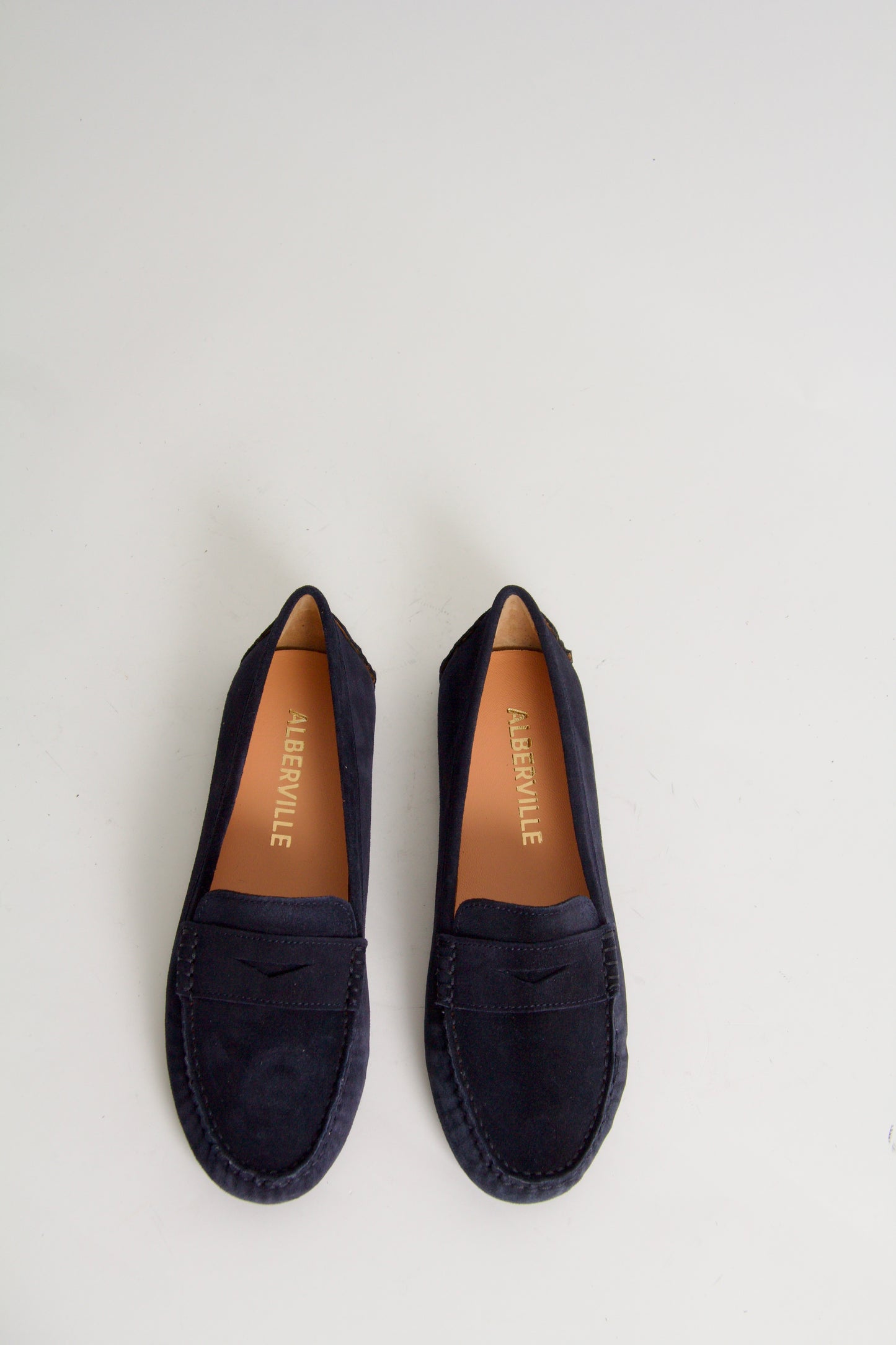 Rosemary Navy Suede Moccasin