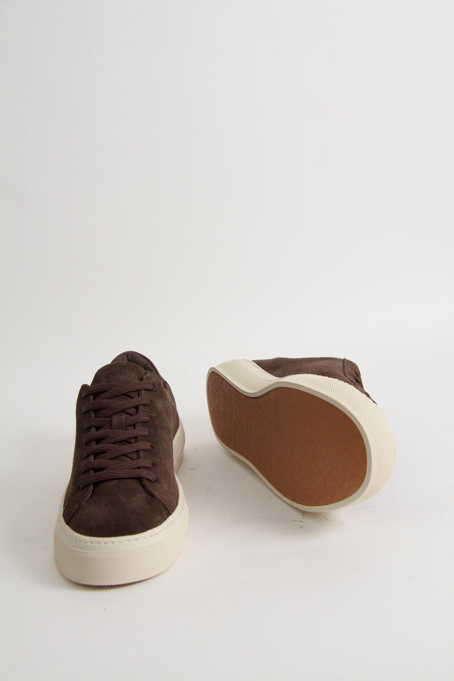 Wille Men's Dark Brown Suede Sneakers