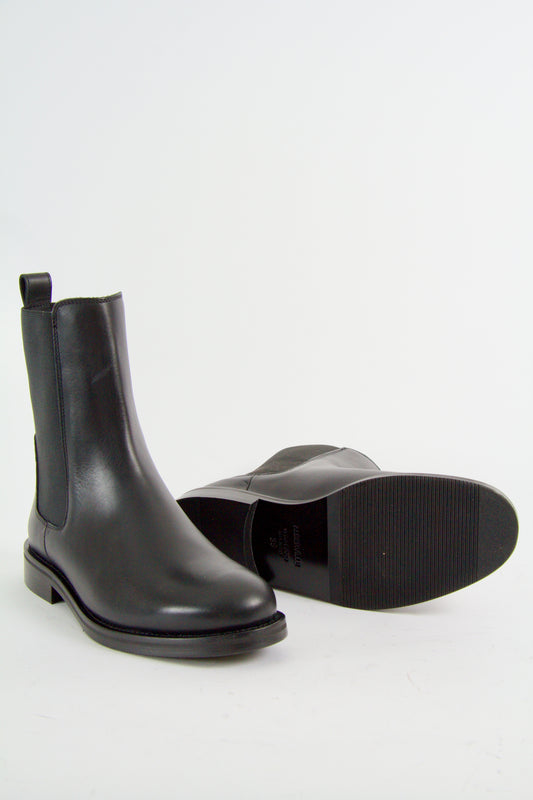 Winslow Boots i Svart Läder