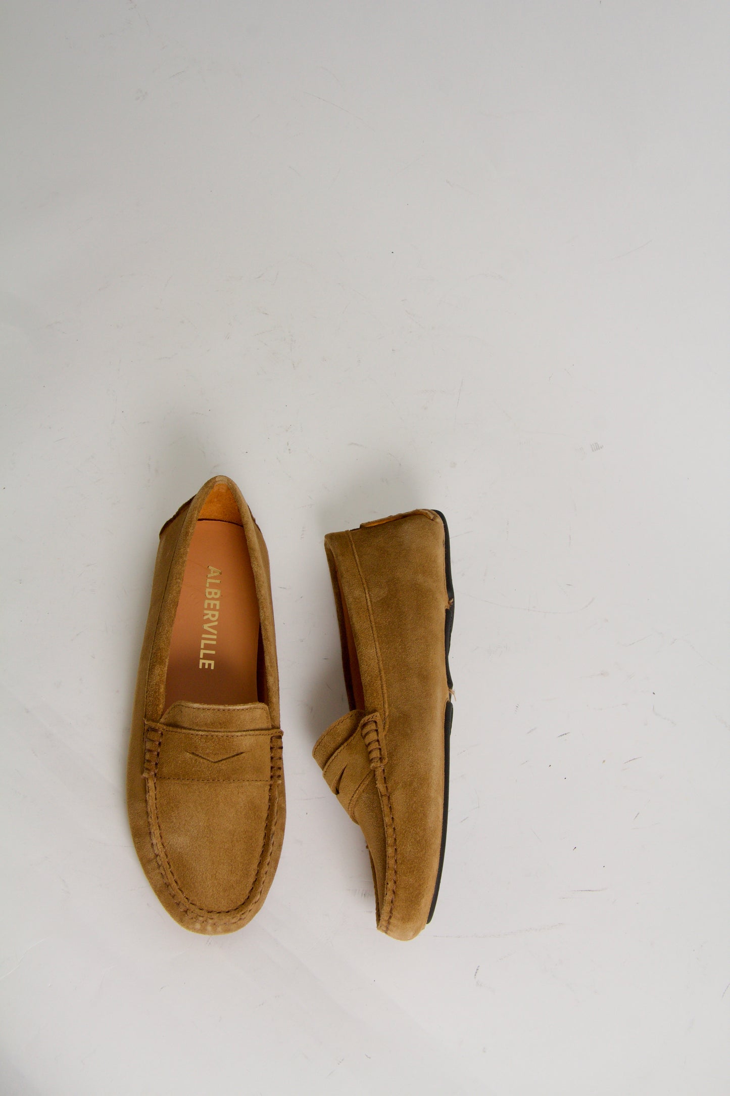 Rosemary Mockasiner i Ljusbrun Mocka