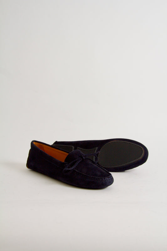 Rosalie Navy Suede Moccasin