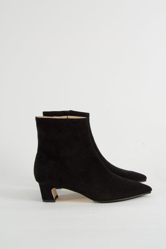 Zabina Black Suede Boots