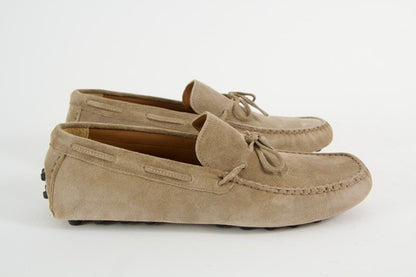 Valle Taupefärgade Mockasiner för Herr