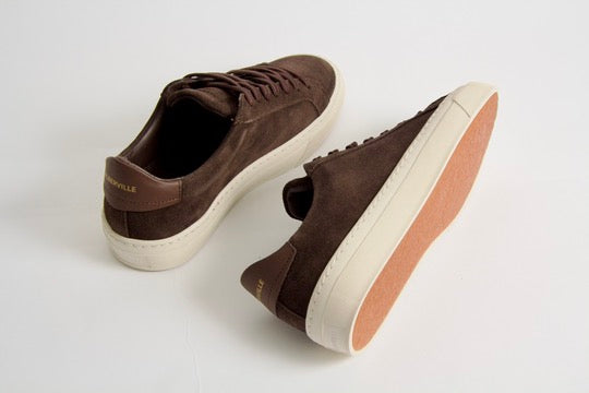 Wilde Sneakers Mörkbrun Mocka