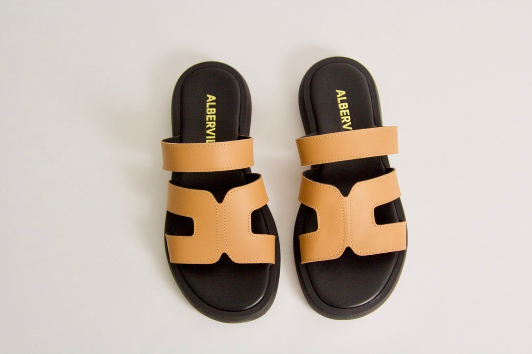 Tammy Natural Leather Sandals