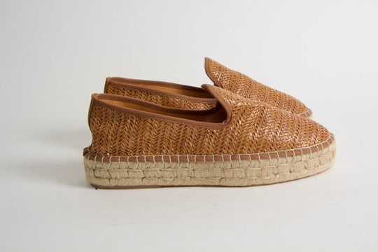 Vida Brun Bast Espadrillos