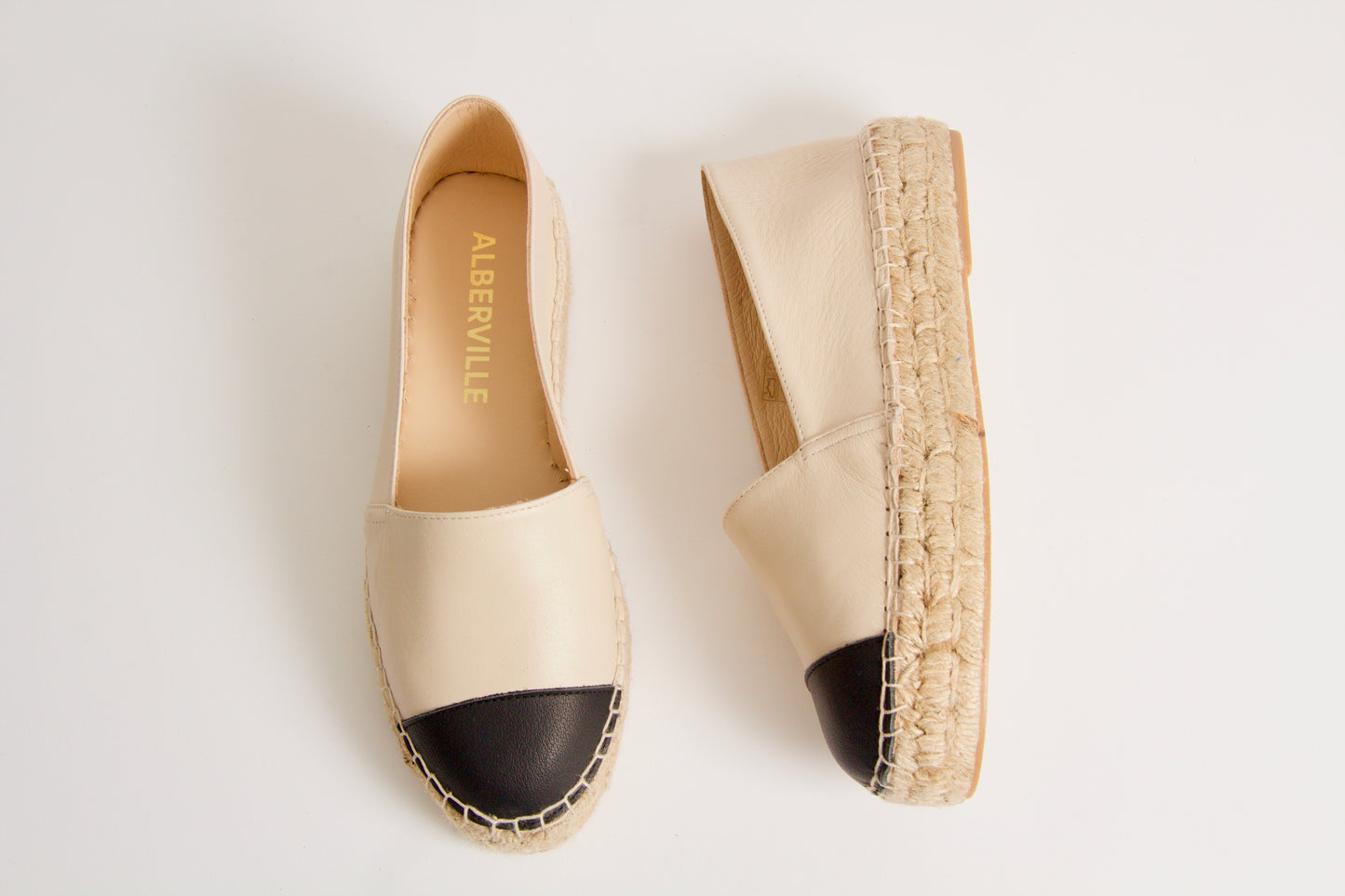 Vicky Espadrillos med Tåhätta