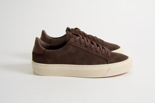 Wilde Sneakers Mörkbrun Mocka