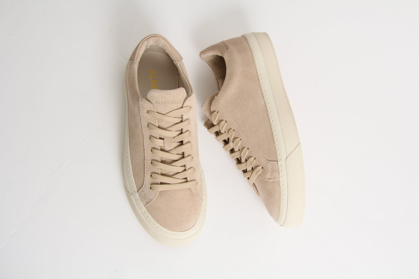 Wilde Sneakers Sandbeige Mocka