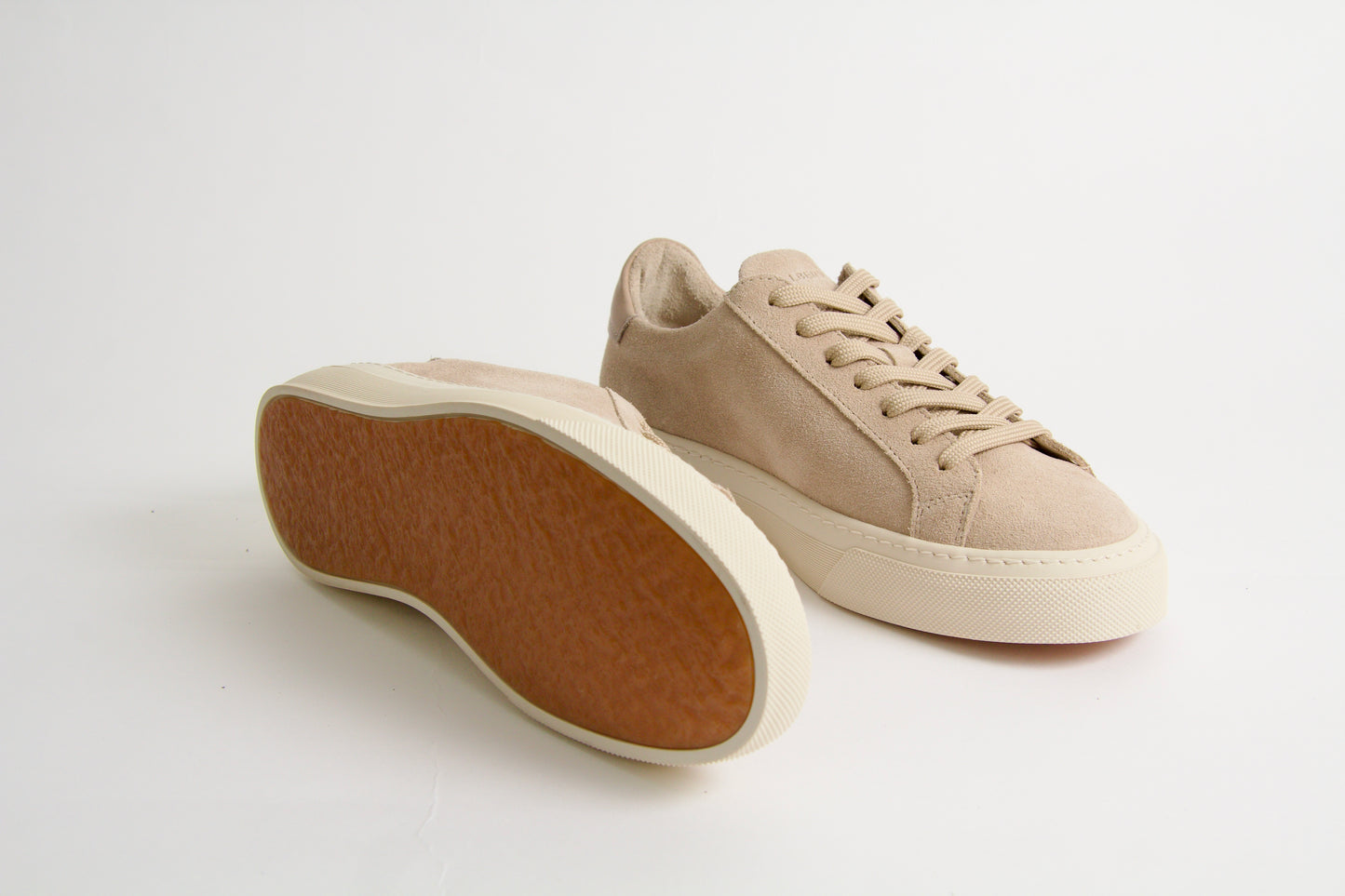 Wilde Sneakers Sandbeige Mocka