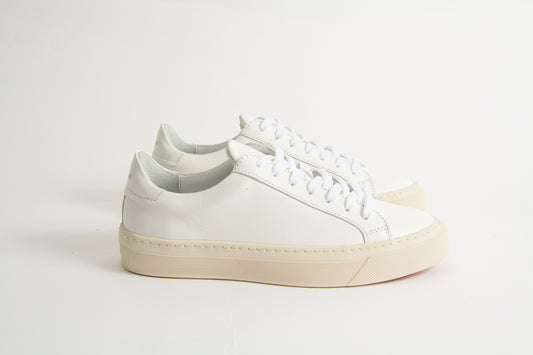 Wilde Sneakers Vitt Läder
