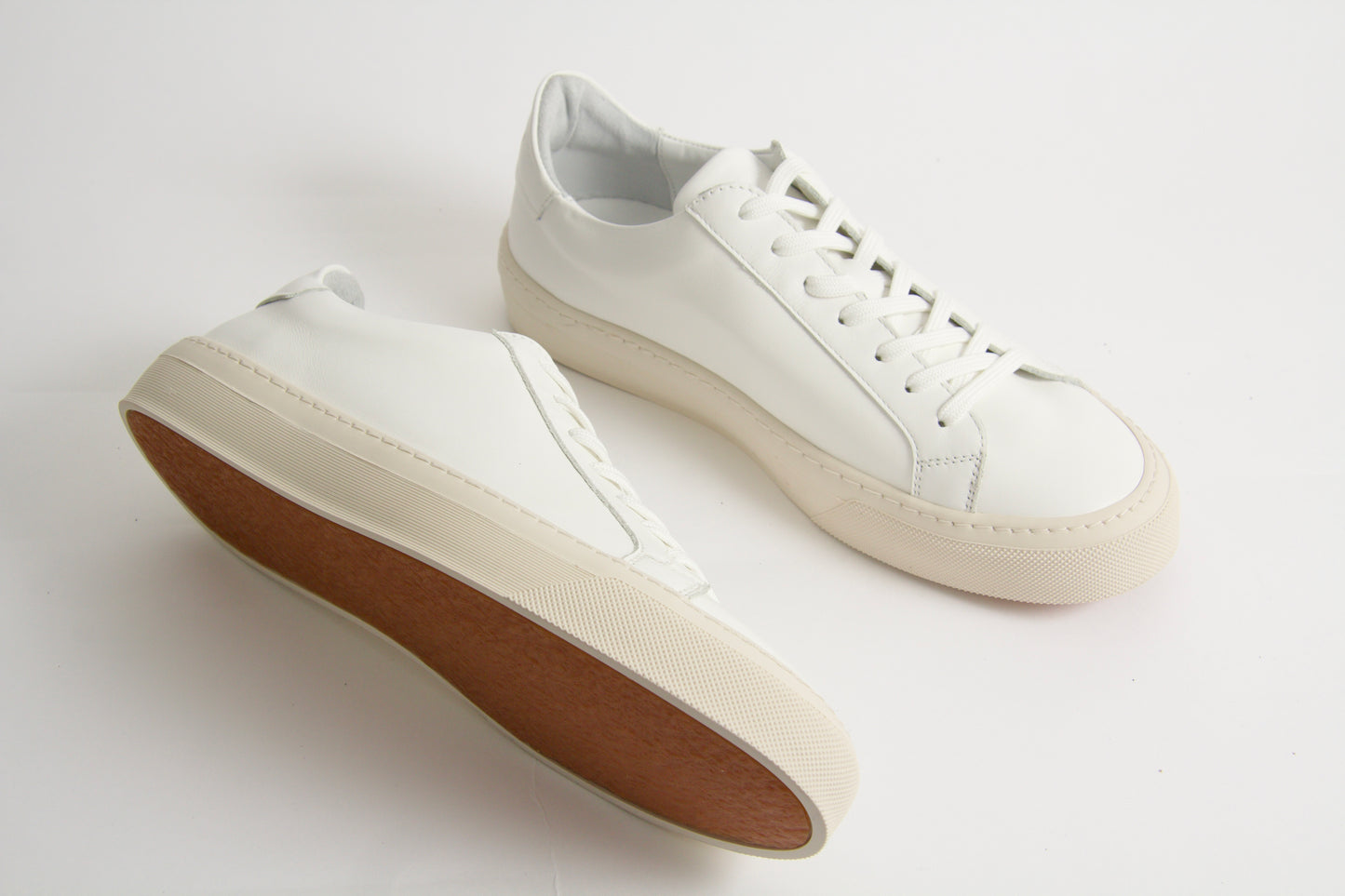Wille Sneakers Vitt Läder