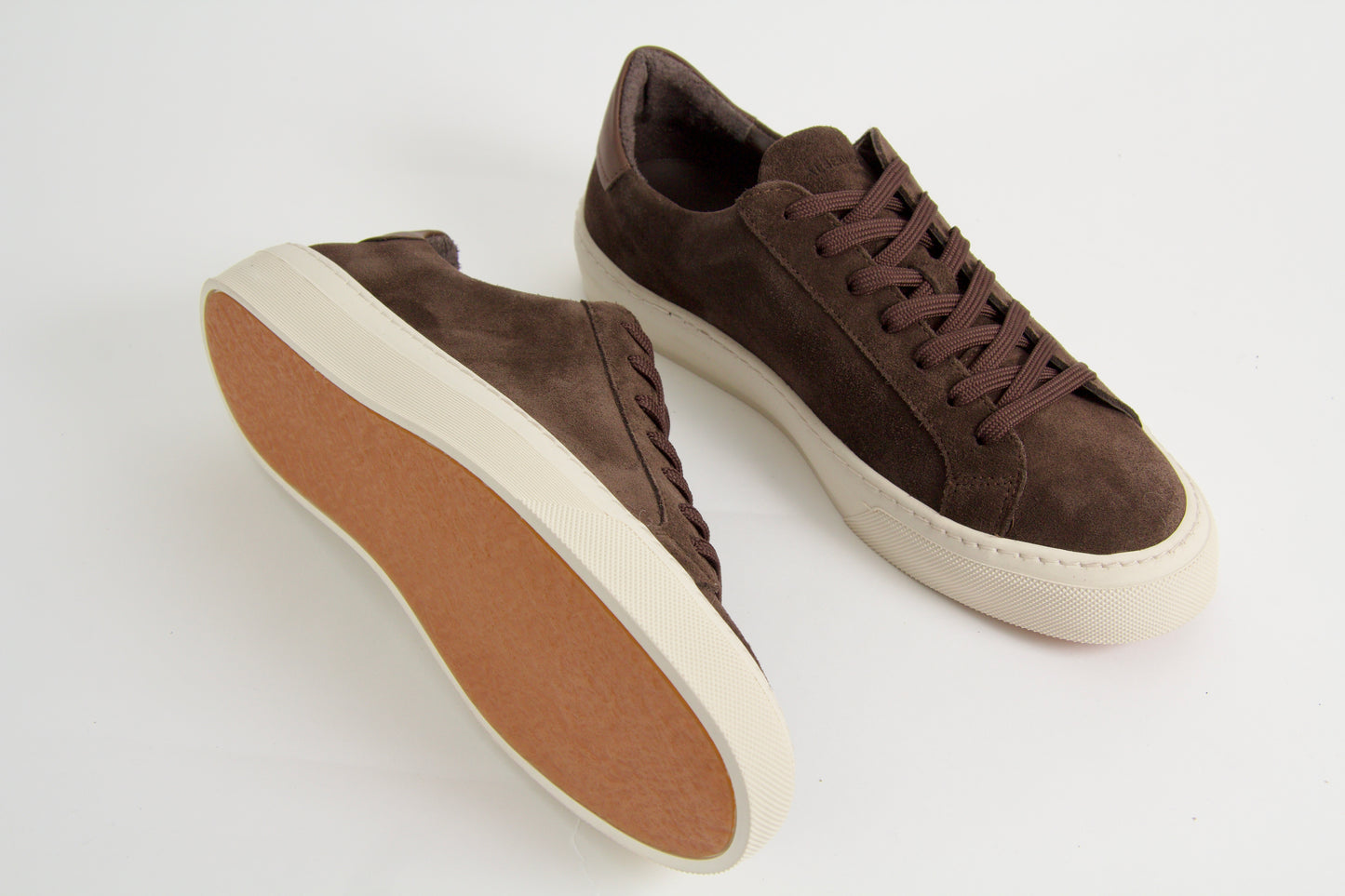 Wille Sneakers Mörkbrun Mocka