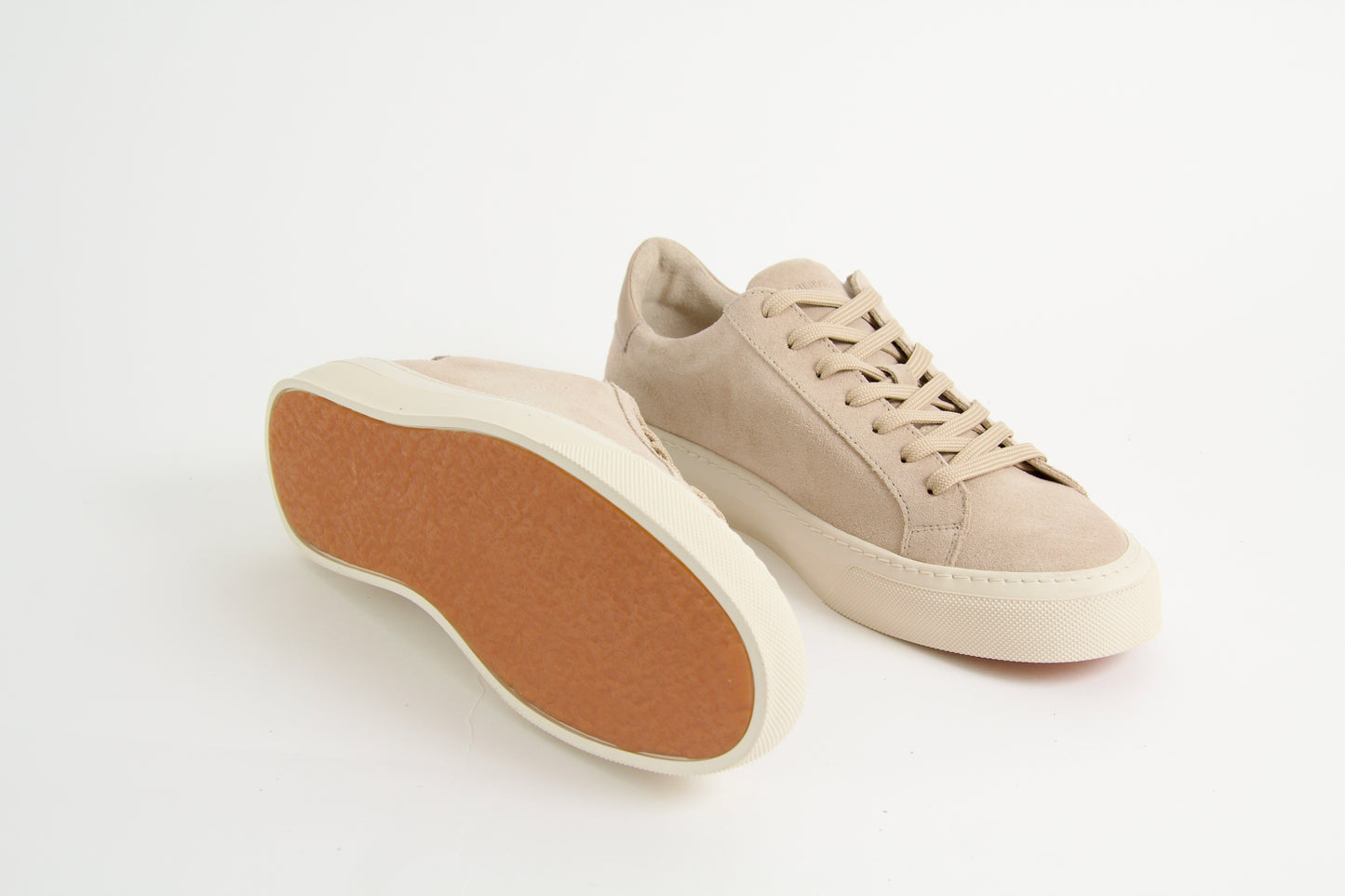 Wille Sneakers Sandbeige Mocka