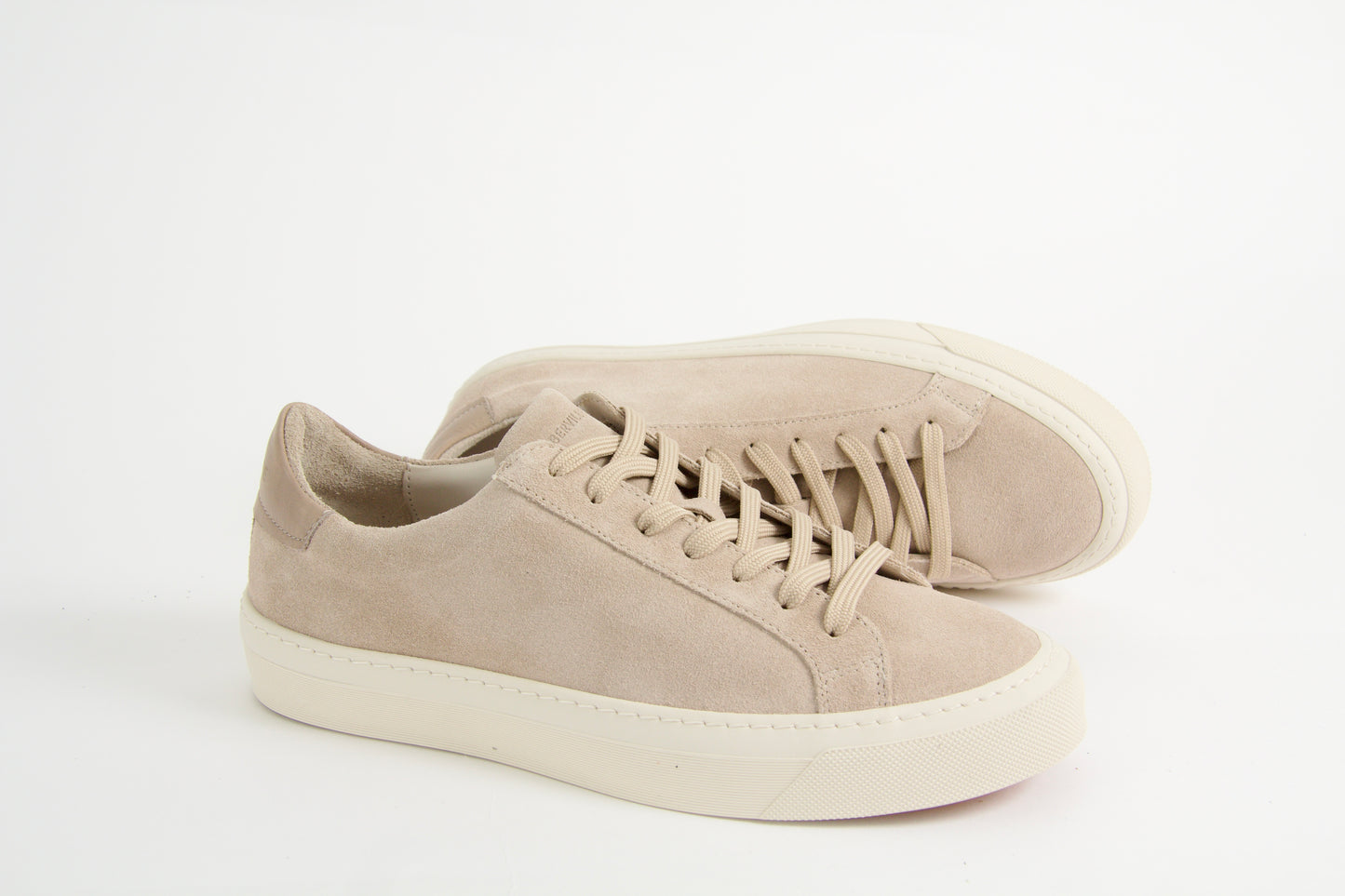 Wille Sneakers Sandbeige Mocka