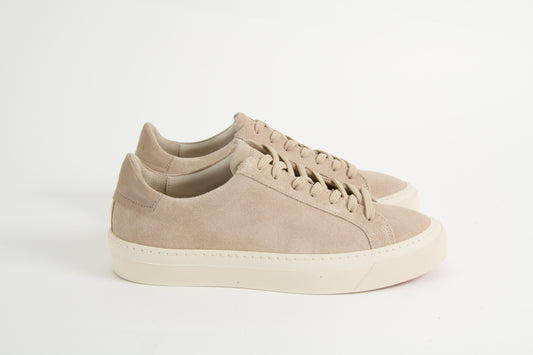 Wille Sneakers Sandbeige Mocka