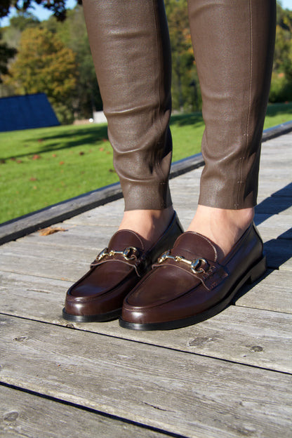 Wally Dark Brown Loafers