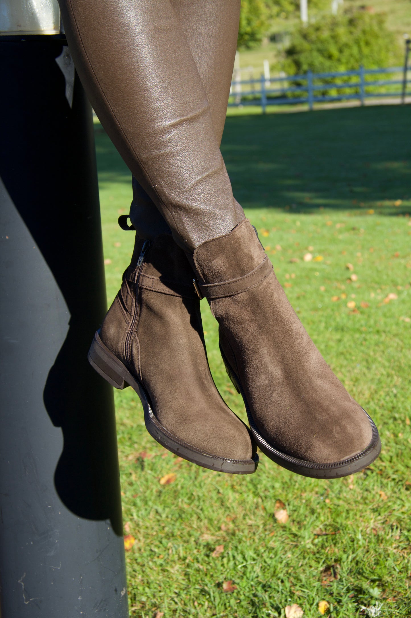 Ultra Dark Brown Jodhpur Boots