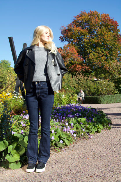 Wilde Sneakers Svart Mocka