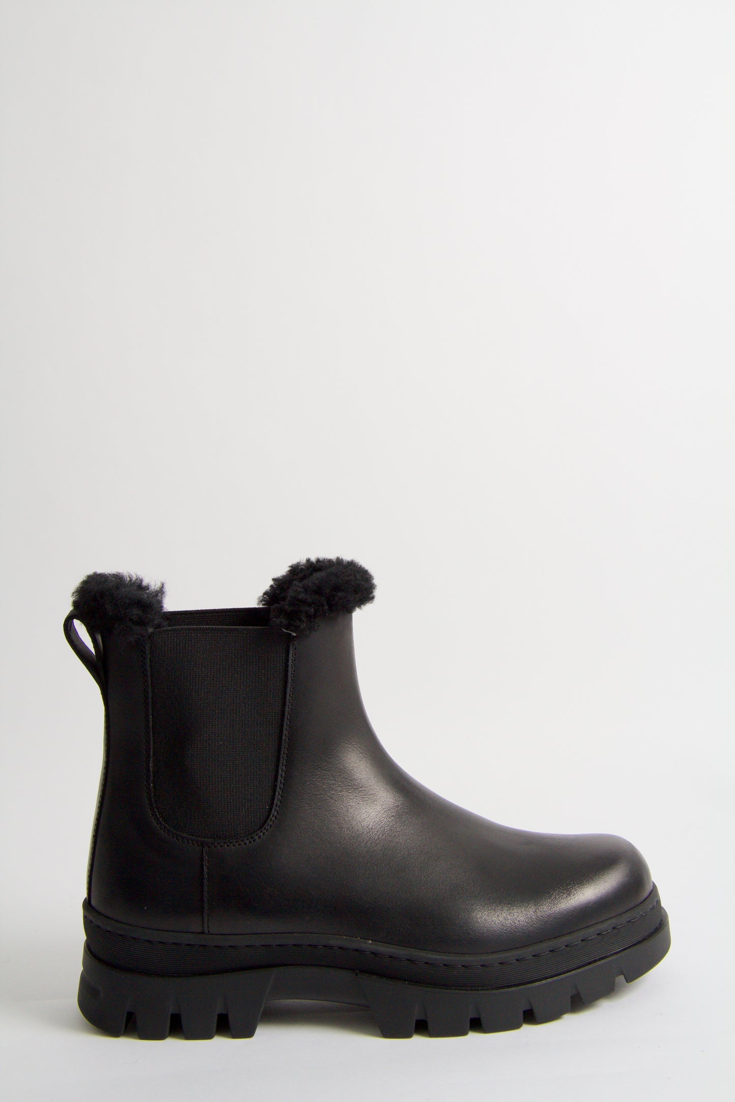 Winter Black Shearling Boots