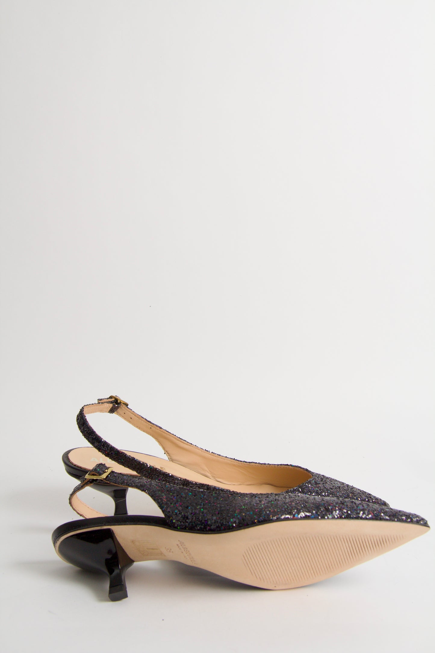 Valkyria Glittery Slingback Pumps