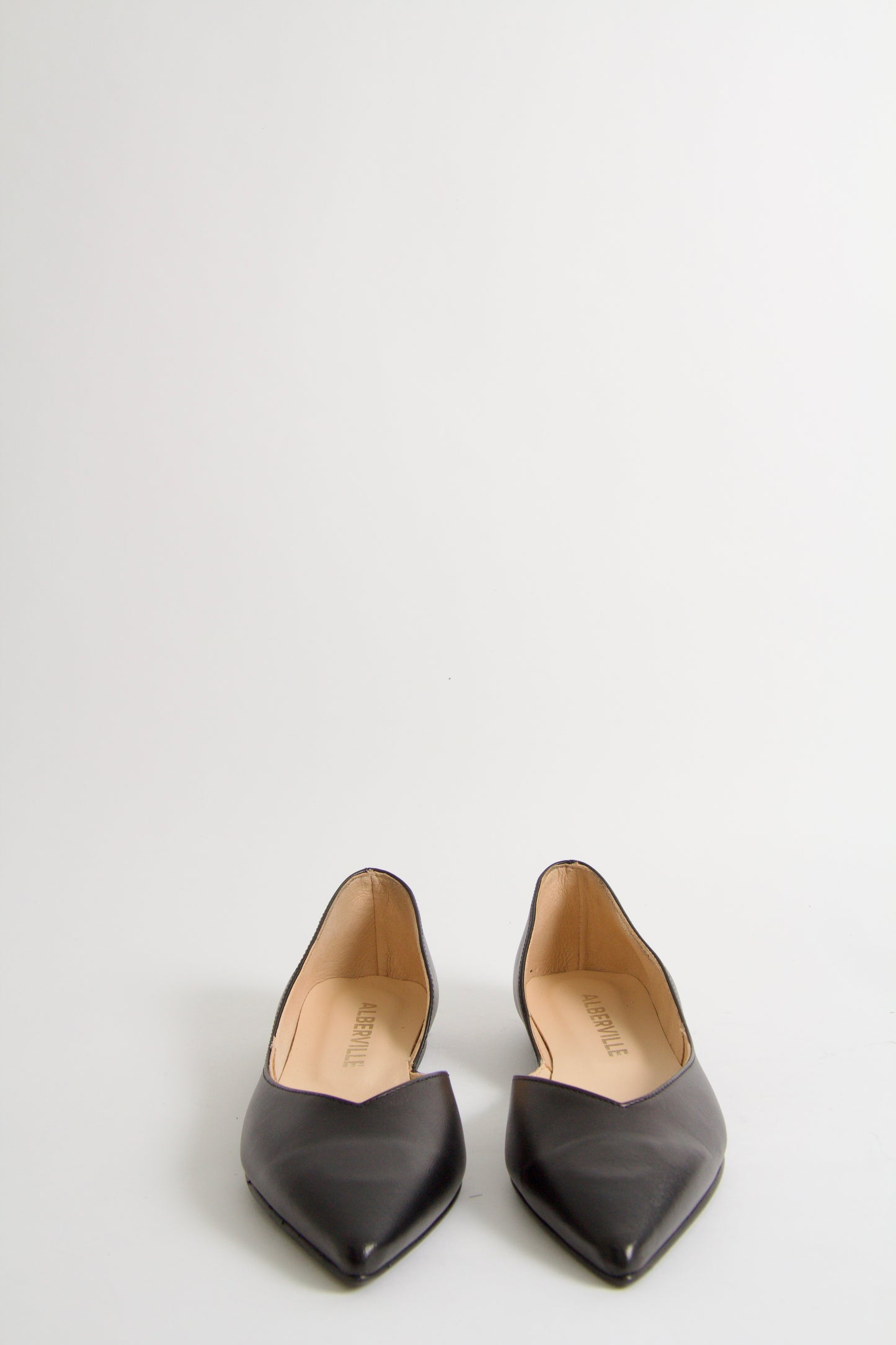 Tabitha Black Ballerina Shoes